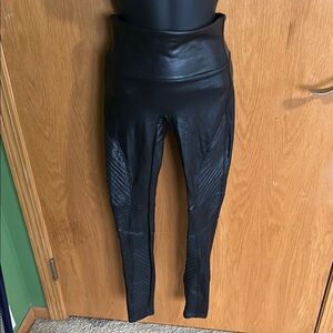 spanx Black High-Waisted Leggings